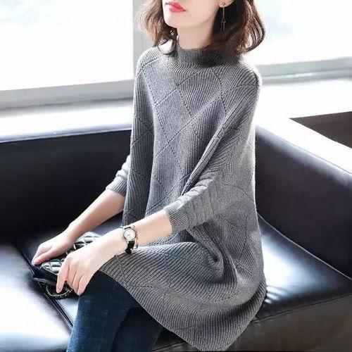 网红长款毛衣背心