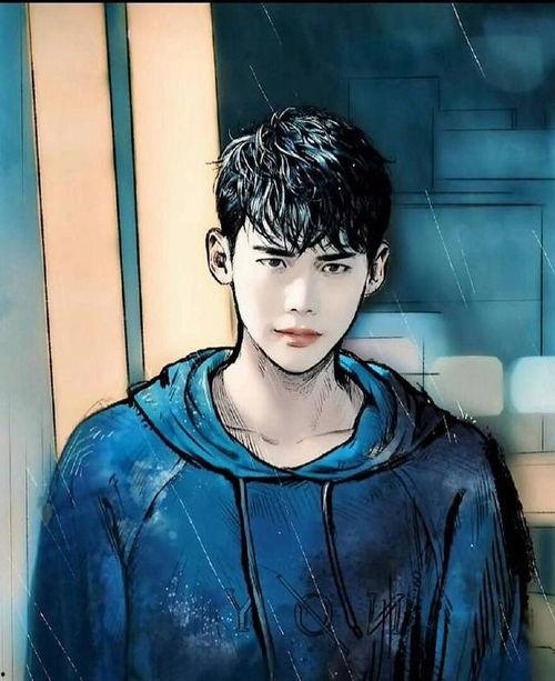 漫画明星男,青春风采的演绎者