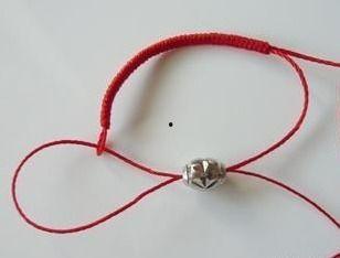 金珠编织项链网红款图解