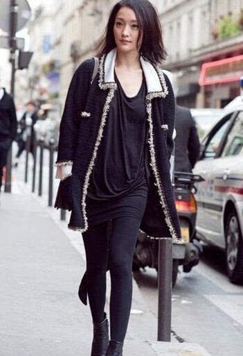 明星街拍照冬季,明星们的冬季穿搭灵感